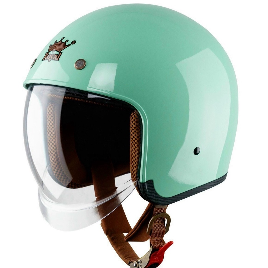Mũ Bảo Hiểm Trùm 3/4 Đầu Kính Âm Cao Cấp - Lót Tháo Rời - ROYAL M139 - Hàng Chính Hãng - Bảo Hành 12 Tháng