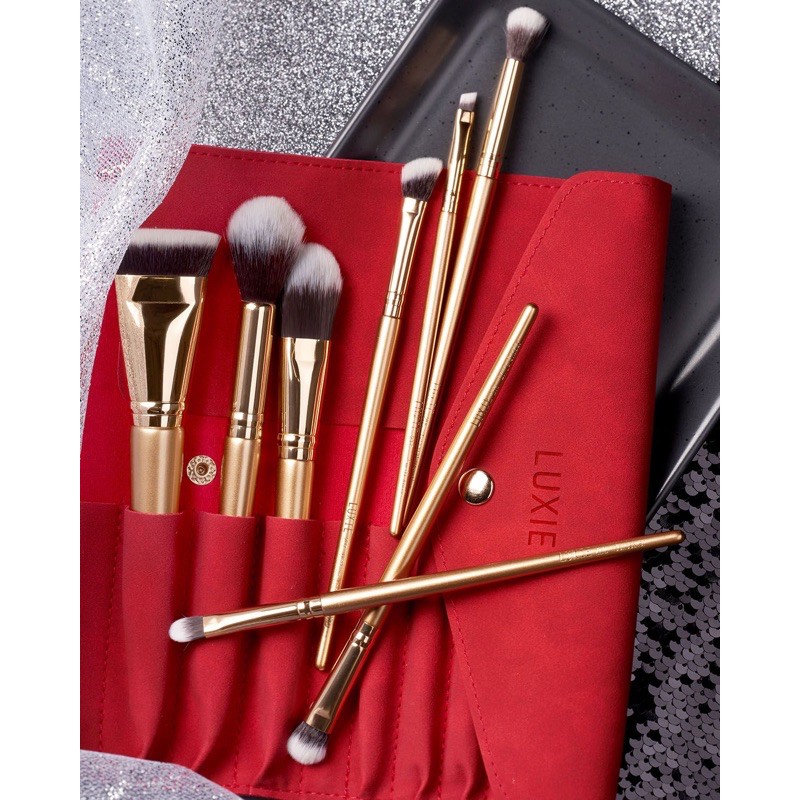 Bộ cọ trang điểm Luxie Beauty (Radiant set, Luxie Glitter and Gold set, Complete face set) | BigBuy360 - bigbuy360.vn