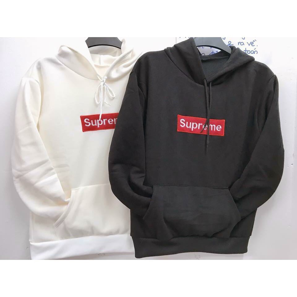 Áo Hoodie nam nữ SUPREME có nón năng động ca tính, Áo hoodie mẫu mới TP39