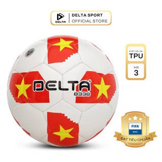 Bóng đá trẻ em DELTA 6703-3M size 3 chất liệu da TPU tổng hợp, chơi trên sân cỏ nhân tạo sử dụng cho 4 - 9 tuổi.