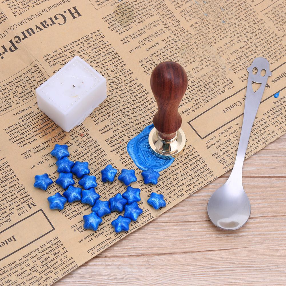 Con dấu sáp bằng gỗ kiểu dáng cổ điển độc đáo