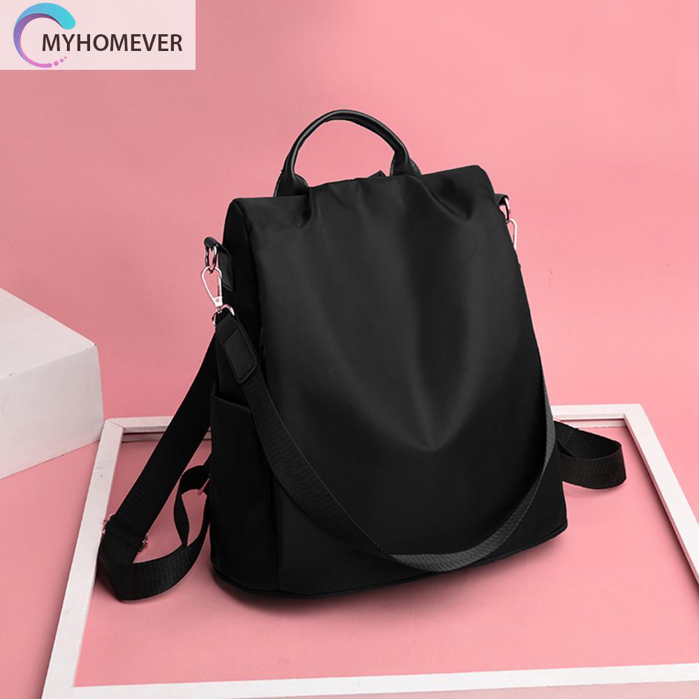 myhomever Women Oxford Multifunction School Bags Girls Casual Anti Theft Backpacks