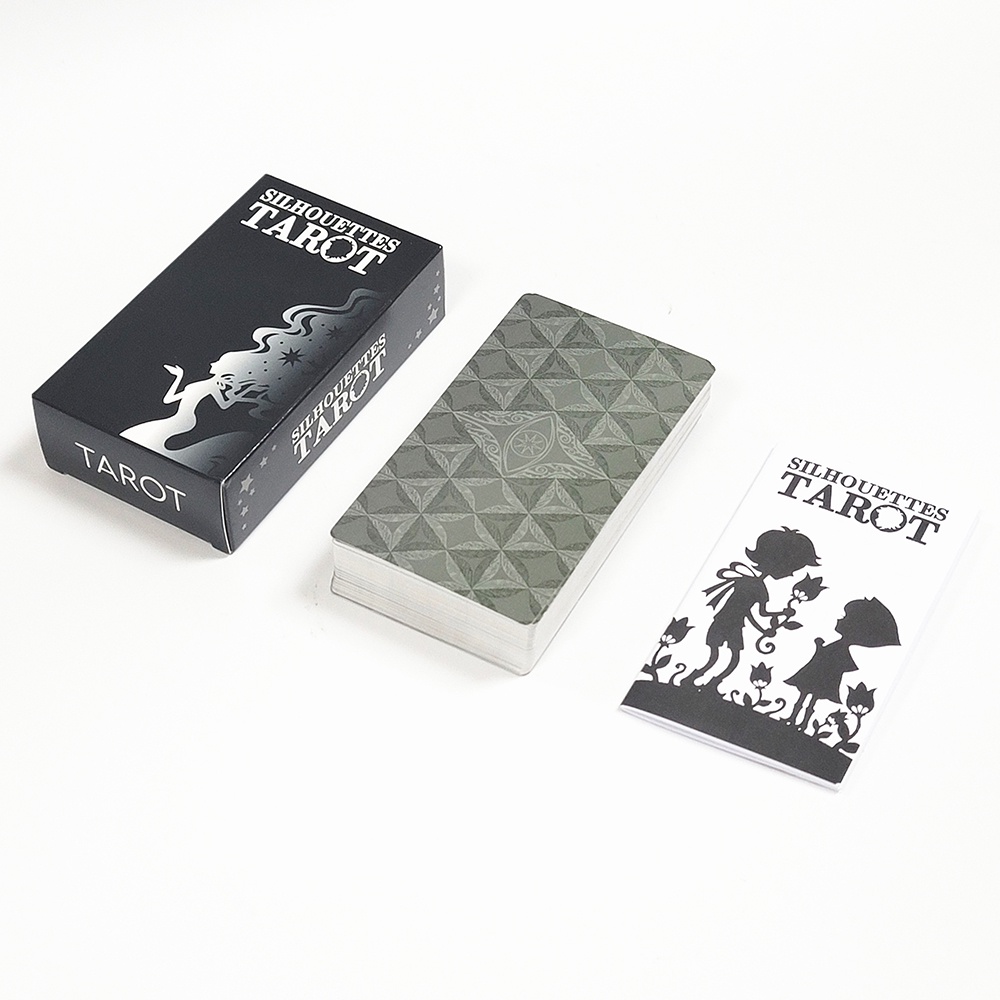 [Size Gốc] Bộ Bài Silhouettes Tarot 78 Lá Bài Tặng Đá Thanh Tẩy S69