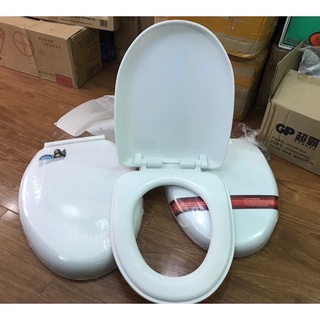[Hàng loại 1] Nắp bồn cầu đóng,mở êm tự động nhựa trắng, Phù hợp mọi loại bồn cầu