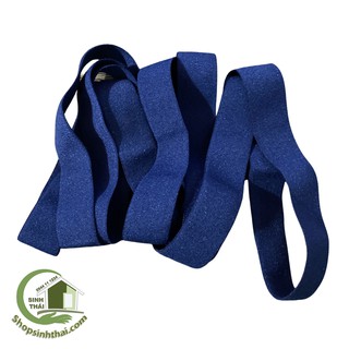 Dây thun may đồ - dây chun luồn quần - màu xanh - bản to 2cm [ 1 mét ] cắt thành 1 dây dài tùy số lần đặt