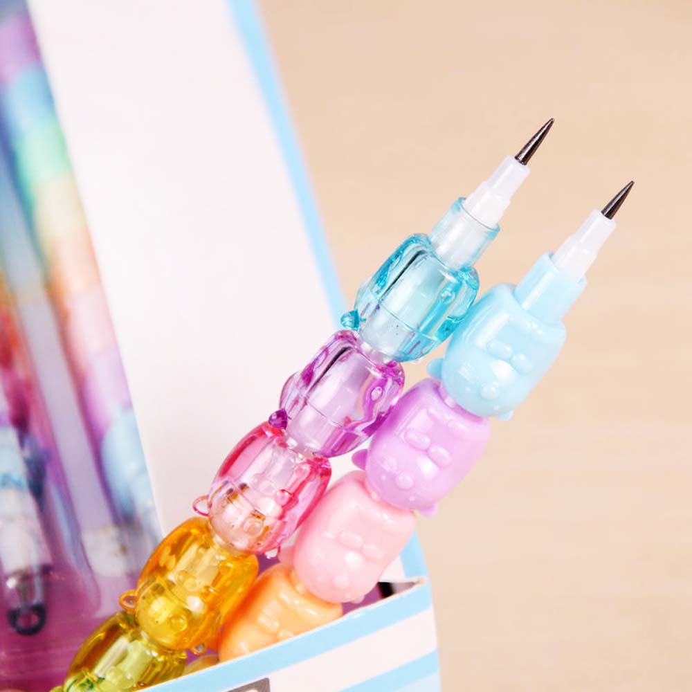 Set 2 Bút Chì 2.0mm Kiểu Dáng Xinh Xắn Dễ Thương