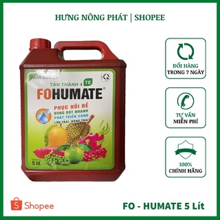 Phân bón phục hồi rễ fohumate 5 lít- humic nước