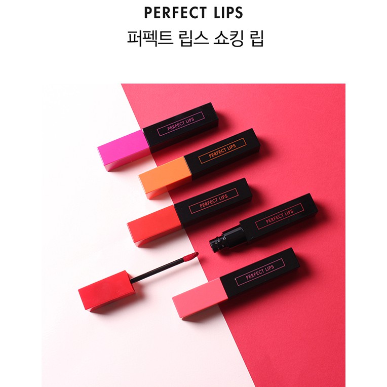 Son Tint Dưỡng Ẩm 24h Tonymoly Perfect Lips Shocking Lip