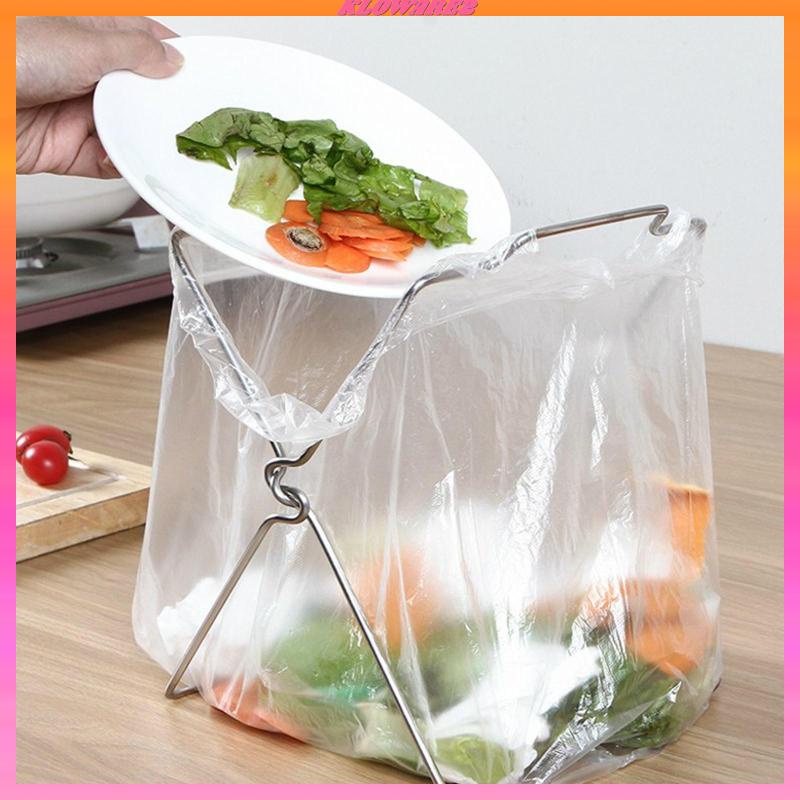 Kloware2] Giá Đựng Rác Có Thể Gập Lại Tiện Dụng Cho Cắm Trại