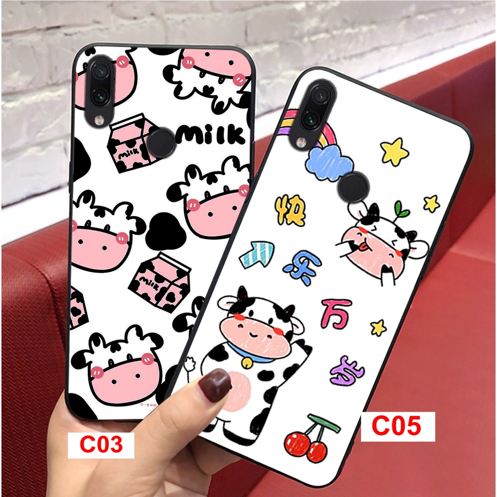 [RẺ VÔ ĐỊCH] ỐP LƯNG XIAOMI REDMI 7-REDMI NOTE 7/7 PRO-REDMI 6X/MI A2-REDMI S2 BÒ SỮA NHIỀU MẪU IN THEO YÊU CẦU SIÊU ĐẸP