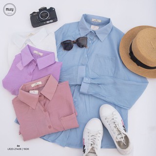 Áo sơ mi oversize trơn #303