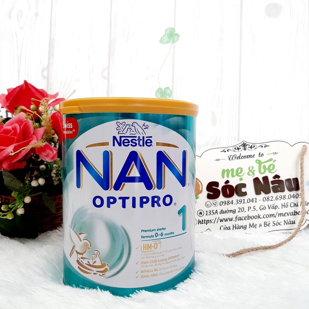 [CHÍNH HÃNG] Sữa Bột Nestlé NAN Optipro 1/2/3/4, 800g [liên tục cập nhật date mới nhất]