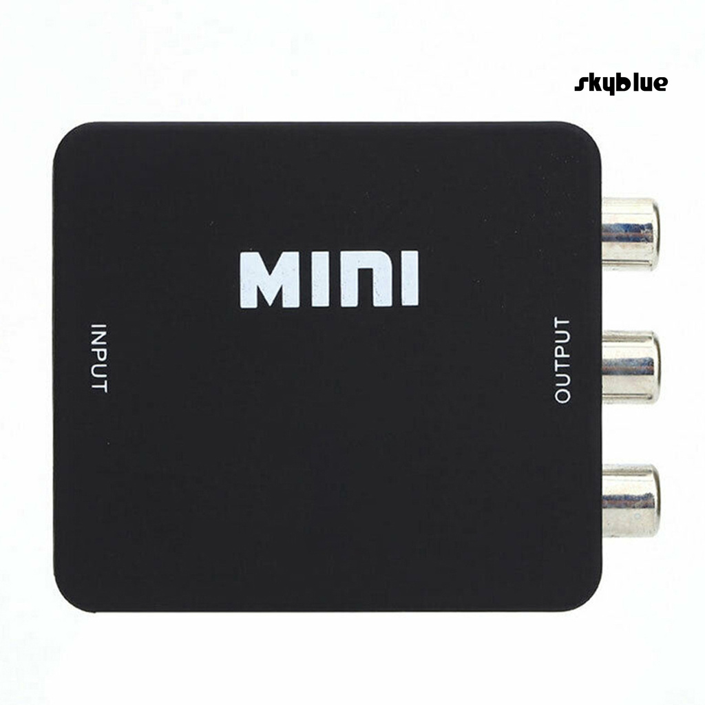 Hộp Chuyển Đổi Mini Full Hd 1080p Hdmi-Compatible Sang Av Rca