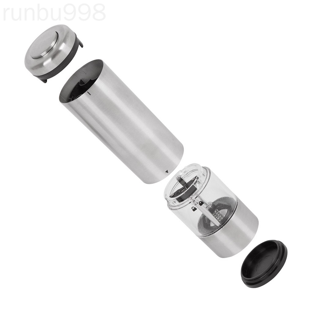 Máy xay tiêu tự động thép không gỉ chạy bằng pin