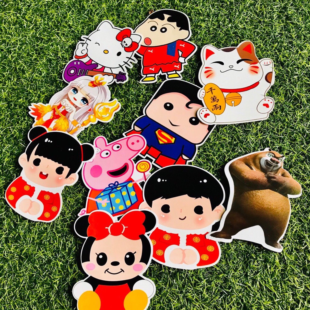 Combo 15 phong bao lì xì hoạt hình ngộ nghĩnh V11