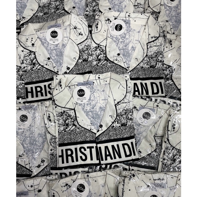 (50 mẫu HOT ) Bộ Mặc Nhà Tay Dài Thiết Kế Latin🏵Pyjama Lụa dài tay cao cấp cực sang(Mềm Mịn Mát) | BigBuy360 - bigbuy360.vn