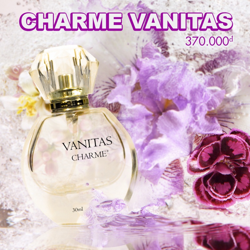 Nước hoa Charme Vanitas 30ml dành cho các bạn nữ trẻ trung, năng động