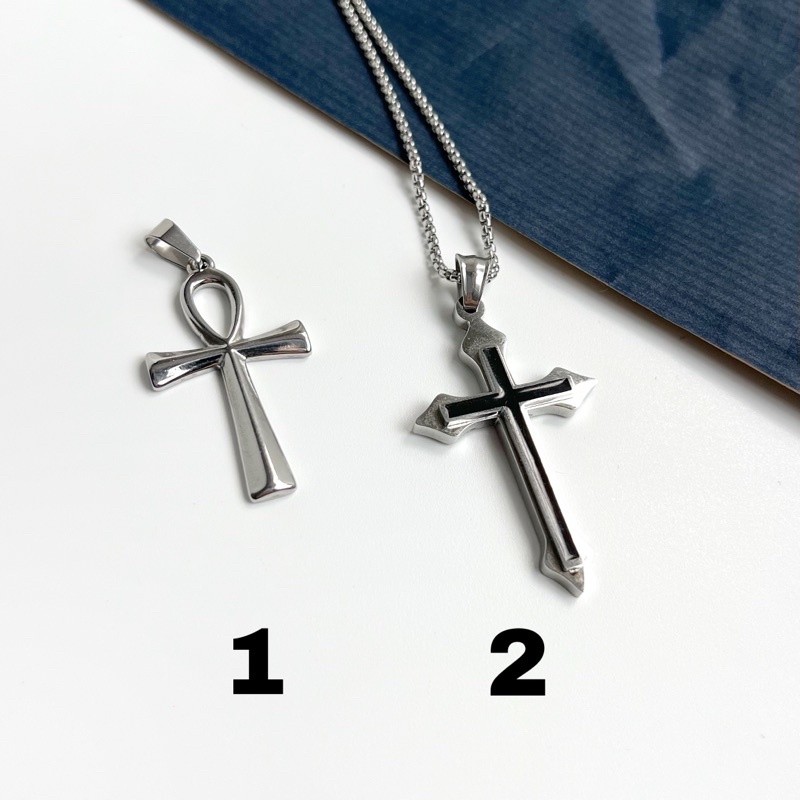 DÂY CHUYỀN CHROME HEART THÉP TITAN KHÔNG GỈ 15