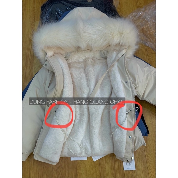 ÁO PACKA ĐẠI HÀN DÁNG NGẮN  LÓT LÔNG 962 SẴN
