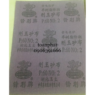Nhám vải tờ số 36-60-100