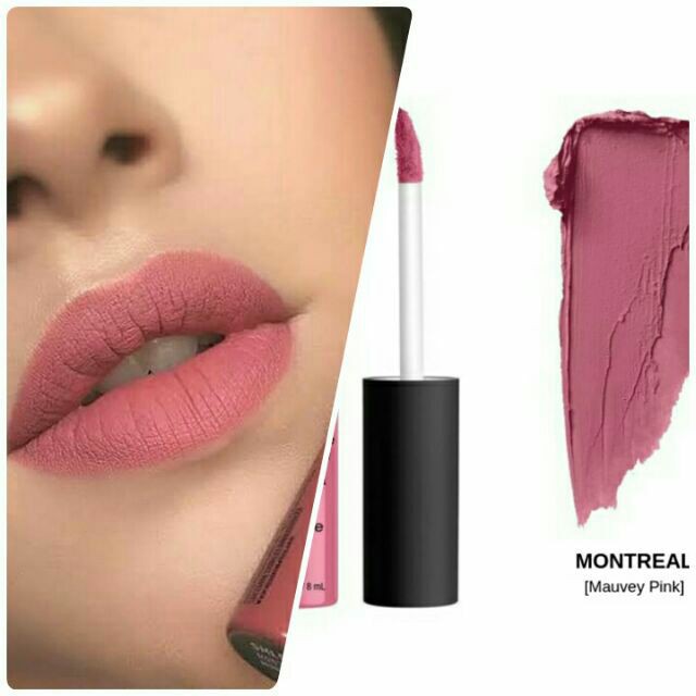 Son kem lì Nyx Professional Makeup Soft Matte Lip Cream 8 mL Montreal - màu hồng mauve