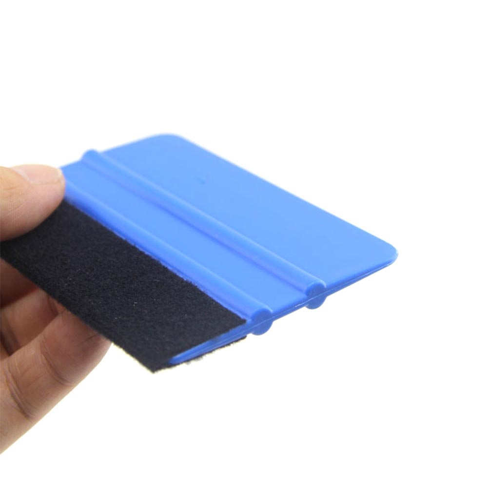 1 Dụng Cụ Cạo Phim Dán Xe Hơi Với Vải Mềm R5S8