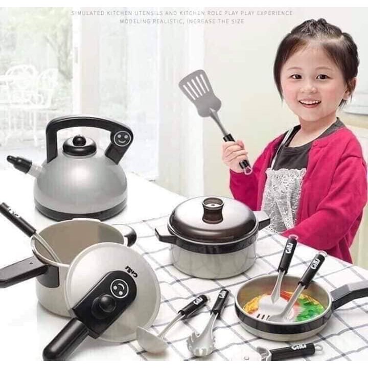 Bộ đồ chơi nấu ăn cho bé 36 chi tiết - Bộ đồ chơi làm bếp Home Kitchen Play set