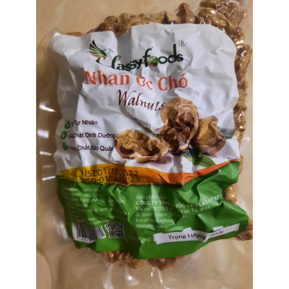 Nhân Hạt Óc Chó  200gram