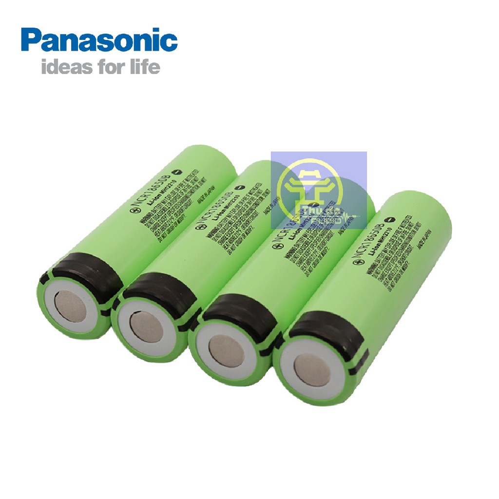 CELL PIN PANASONIC NCR18650B - DUNG LƯỢNG 3400MAH 3.7V DÒNG XẢ 5C