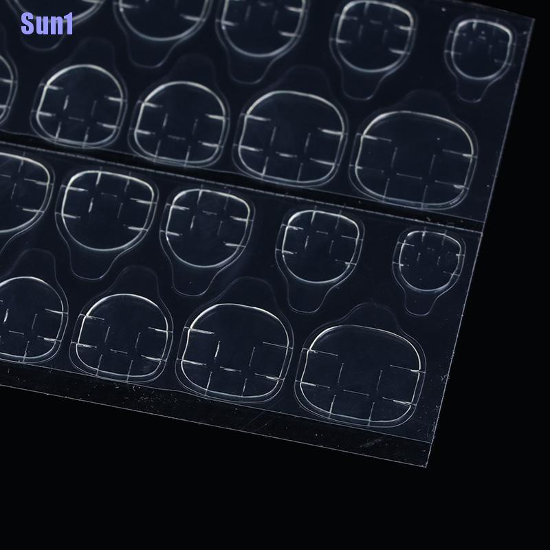 (Hàng Mới Về) Bộ 240 Miếng Dán Móng Tay 2 Mặt Tiện Lợi