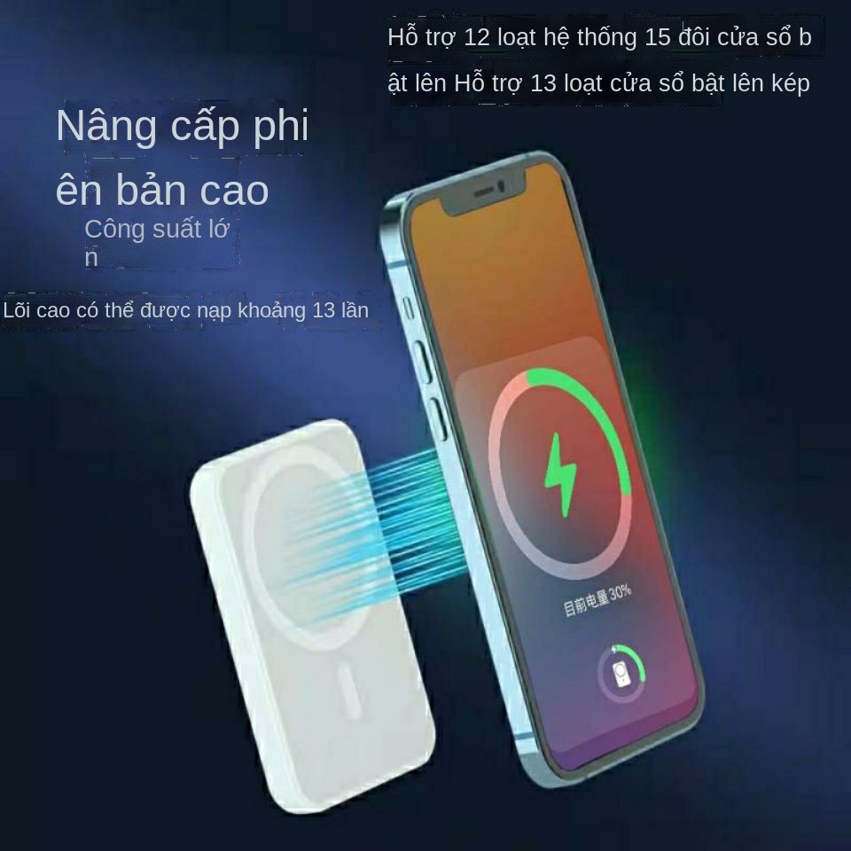 ┅Pin sạc dự phòng 20000MAH/60000MAH- nhanh 18W-nhỏ gọn di động-đi kèm với dây cáp tiện dụng