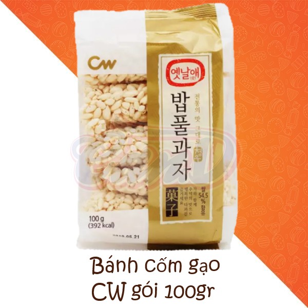 Bánh cốm gạo CW gói 100gr