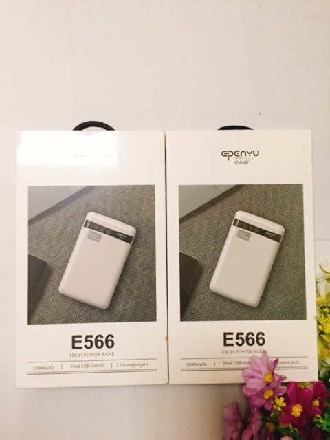 Pin dự phòng chính hãng Epenyu 12000MAH.(E566)