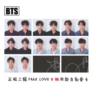 Set card unoff BTS Love Yourself TEAR