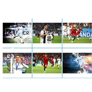 Poster ảnh cầu thủ Ronaldo - Messi - Neymar
