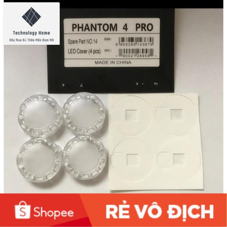 bộ nắp đèn led phantom 4 pro