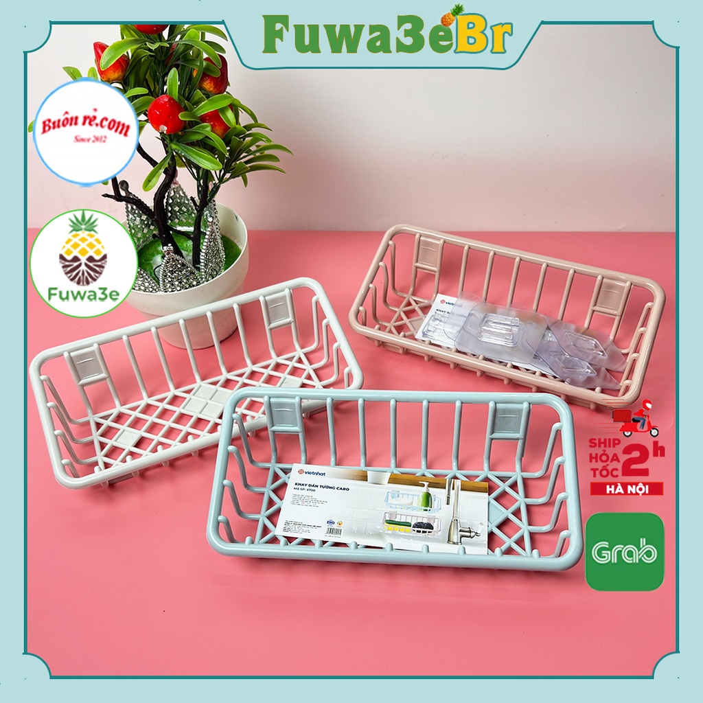 KHAY ĐỰNG ĐỒ NHÀ TẮM, NHÀ BẾP DÁN TƯỜNG VIỆT NHẬT (MS: 5700) – GIÁ ĐỂ ĐỒ ĐA NĂNG 01644