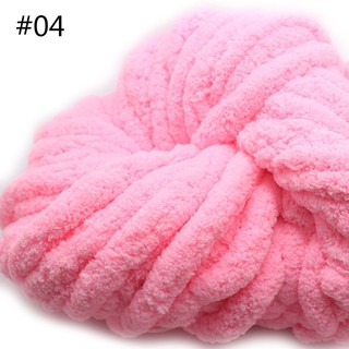 Cuộn len Chenille siêu mềm mại ấm áp dùng đan chăn mền DIY