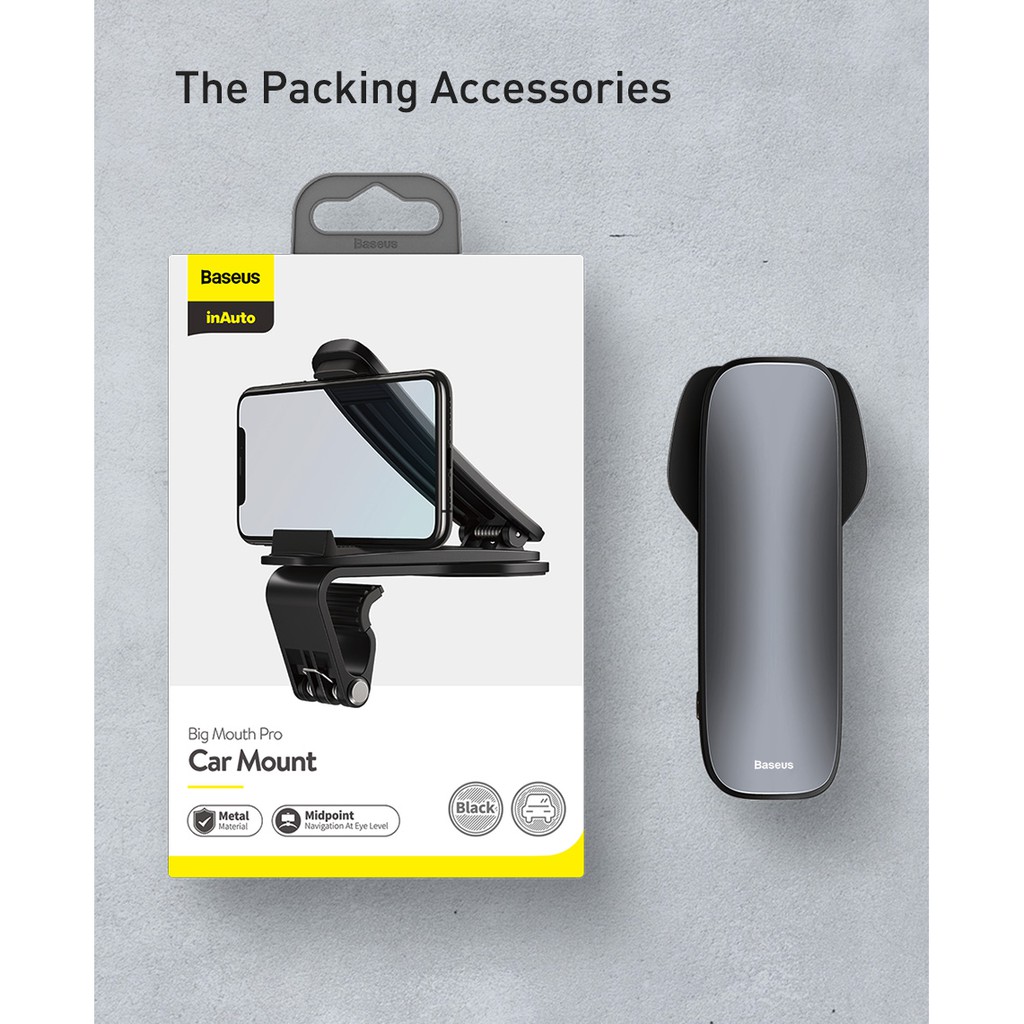 BASEUS Giá Đỡ Điện Thoại Trên Xe Hơi | BigBuy360 - bigbuy360.vn