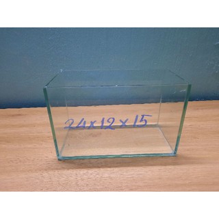 Bể cá -hồ cá mini 24x12x15 để bàn làm việc