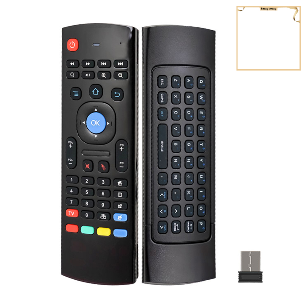 Bàn Phím Điều Khiển Từ Xa Không Dây 2.4g Cho X96 H96 Android Tv Box