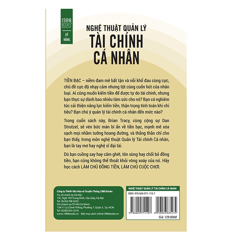 Sách - Nghệ Thuật Quản Lý Tài Chính Cá Nhân