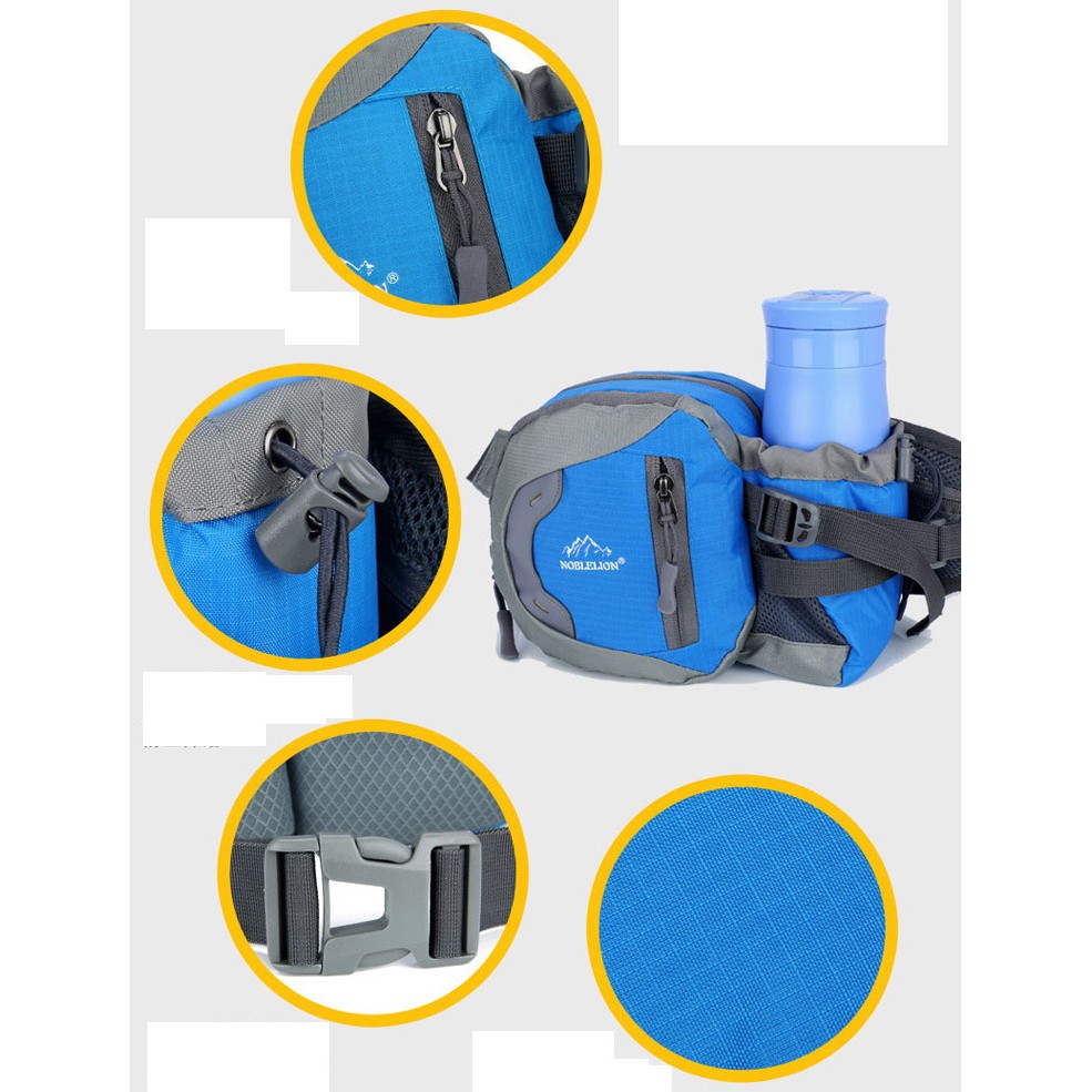 Túi đeo chéo, đeo hông, đeo bụng có ngăn đựng nước K69 (Đỏ) | BigBuy360 - bigbuy360.vn