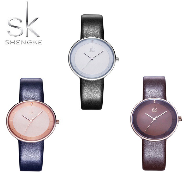 Đồng Hồ Nữ Shengke UK K8062L Chính Hãng