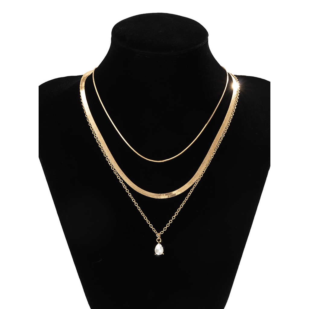 Vòng cổ Ba Lớp Phong Cách Bohemia Thanh Lịch Cho Nữ