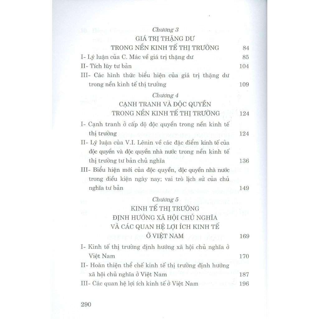 Sách - Giáo Trình Kinh Tế Chính Trị Mác - Lênin (Dành Cho Bậc Đại Học Hệ Không Chuyên Lý Luận Chính Trị)