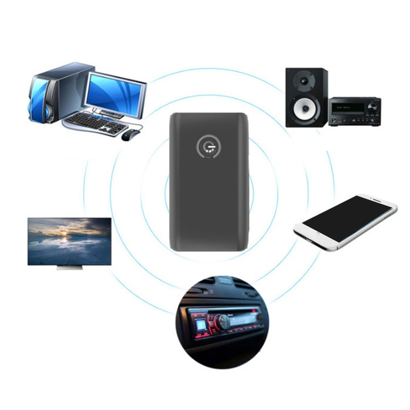 Thiết Bị Thu Phát Bluetooth 5.0 Không Dây Jack 3.5mm Cho Điện Thoại