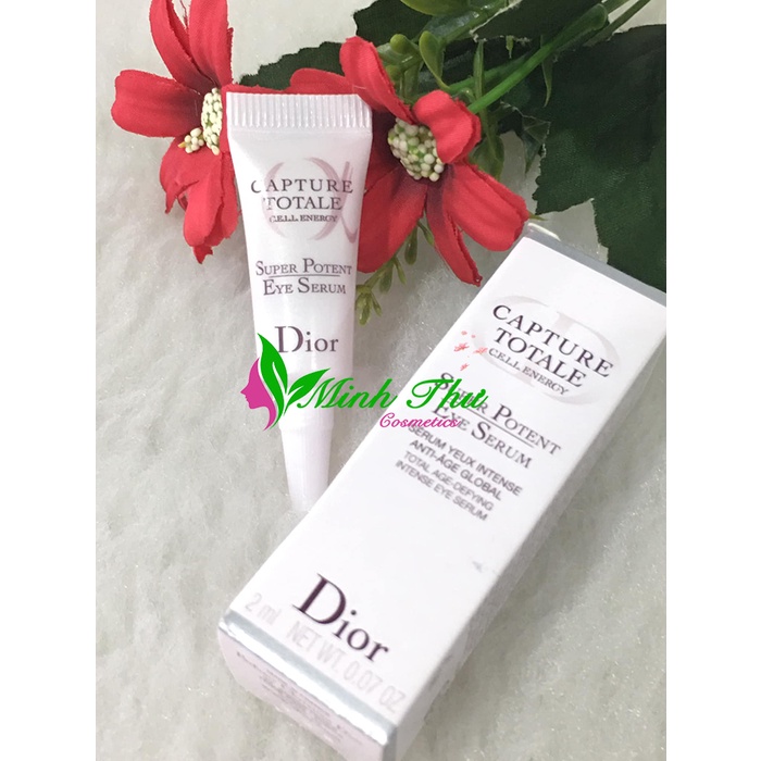 [Chính hãng] Serum Dưỡng Mắt Dior Capture Totale Super Potent Eye Serum mini dạng tuýp 2ml