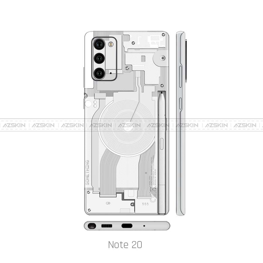 Miếng Dán Skin SOMETHING Dành Cho Samsung Galaxy Note/S |SK_SSST01| Chất Liệu Skin Cao Cấp, Bền Màu, Khuôn Chuẩn Cắt CNC