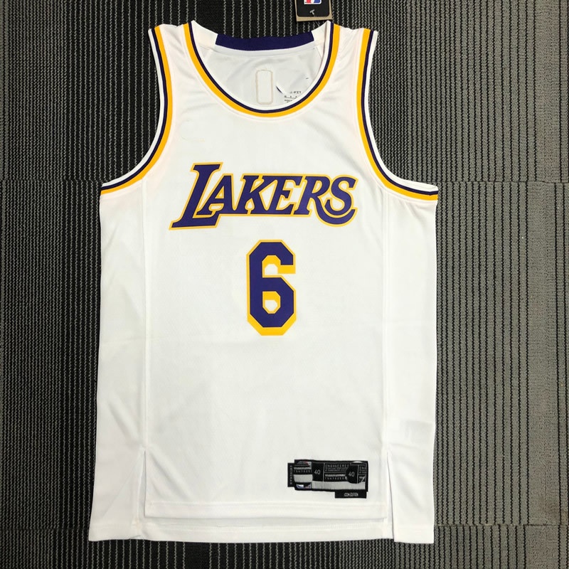 Áo Bóng Đá Kỷ Niệm 75 Năm Phong Cách Mới Lakers James No. 6 23 Kobe No. Đồng Phục Bóng Rổ Số 24 8 Warrior Curry 30 Irving 11